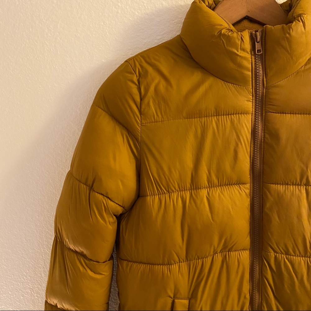 Frost-Free Puffer Jacket in Miner's Gold NWOT